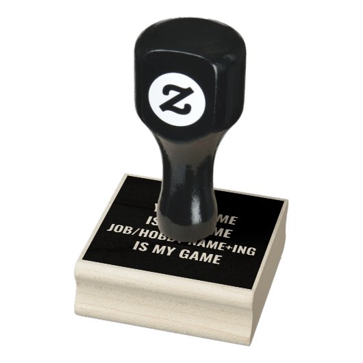 Persoonlijke Funny Job en Hobby Name Rubberstempel (Stempel)
