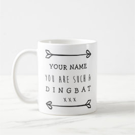 Persoonlijke Funny Mug - Dingbat Koffiemok