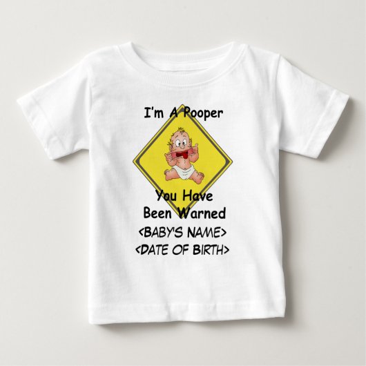 Persoonlijke Funny New Baby T-Shirts (Voorkant)