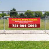 Persoonlijke garage- en mechanische winkel sign ba spandoek (Insitu)