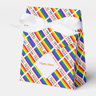 Persoonlijke Gay Pride LGBTQ Tegel Tent Bedankdoosjes