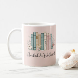 Persoonlijke “Geboekt & Ongestoord” Boekenliefhebb Koffiemok