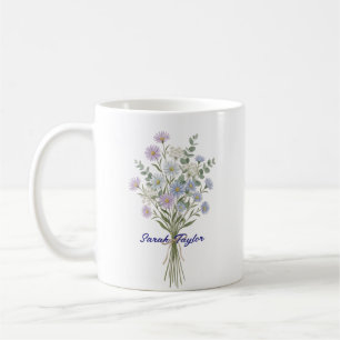 Persoonlijke Geboortebloem Aster Op Maat Koffiemok