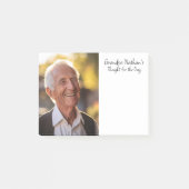 Persoonlijke Gedachte van de Dag Notities Post-it® Notes (Voorkant)