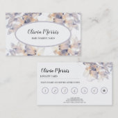 Persoonlijke gelaatste Loyalty-kaart  Visitekaartje (Voorkant / Achterkant)