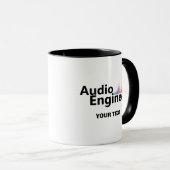Persoonlijke Geluidstechnicus Audio-engineering Mok (Voorkant rechts)