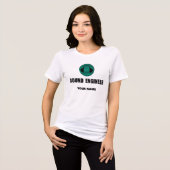 Persoonlijke Geluidstechnicus Audio-engineering Tri-Blend Shirt (Voorkant volledig)