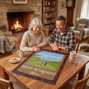 Persoonlijke gelukskaarten voor de pensionering va legpuzzel