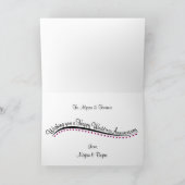 Persoonlijke gelukwenskaart trouwjubileum kaart (Binnen)