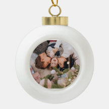 Persoonlijke Gemberkoek Kerstsneeuwvlok Frame