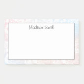 Persoonlijke geometrische post-it® notes (Voorkant)
