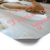 Persoonlijke Gepersonaliseerd Prints van het Poste (Hoek)