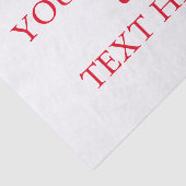 Persoonlijke Gepersonaliseerd uw eigen foto Tissuepapier (Detail)