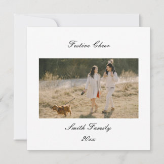 Persoonlijke Gepersonaliseerde Kerstgroeten voor F Feestdagenkaart