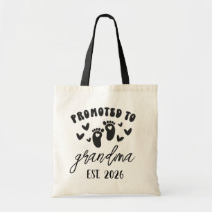 Persoonlijke Gepromoveerd tot oma boodschappentas Tote Bag