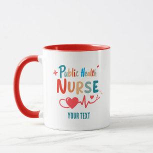 Persoonlijke geschenken voor verpleegkundige in de mok
