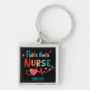 Persoonlijke geschenken voor verpleegkundige in de sleutelhanger