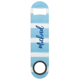 PERSOONLIJKE GESTREEPTE FLESOPENER SPEED FLESSENOPENER