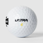 Persoonlijke Getuige Bruidsjonker Trouwdag Golfballen (Logo)