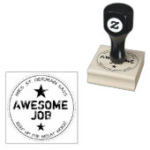 Persoonlijke geweldige baan 	rubberstempel (Gestempeld)