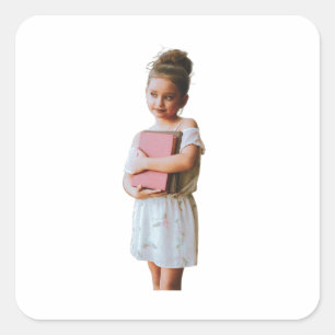 Persoonlijke gezicht sticker, waterfles sticker