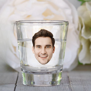 Persoonlijke Gezichts Foto Leuke Verjaardagsfeest Shot Glas