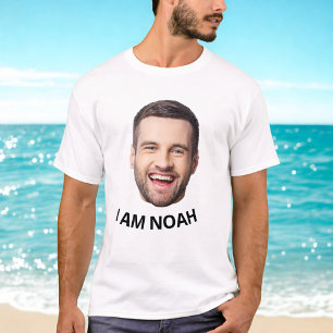 Persoonlijke Gezichts Foto Verjaardagsfeest Matchi T-shirt