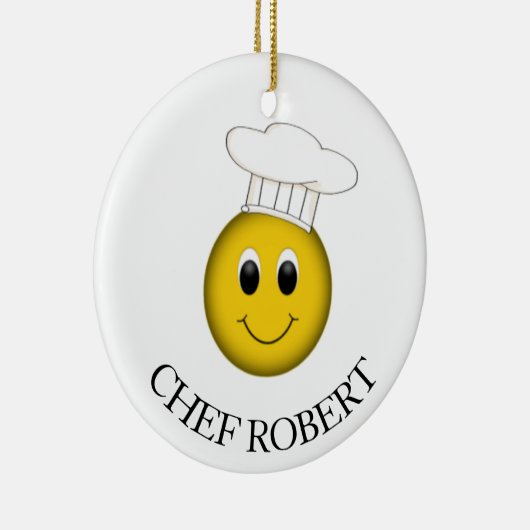 Persoonlijke gezichtskap keramisch ornament (Rechts)