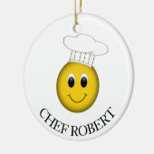 Persoonlijke gezichtskap keramisch ornament (Links)