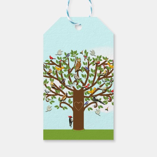 Persoonlijke gezinshereniging cadeaulabel (Achterkant)