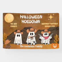 Persoonlijke Ghost Cowboy Halloween Hoedown