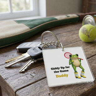 Persoonlijke Giddy Up Voor Het Spel Daddy Eigenz Sleutelhanger