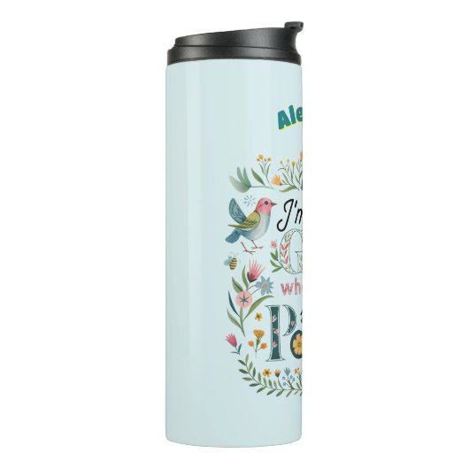 ❤️Persoonlijke GIGI Cadeaus Moederdag Verjaardag  Thermosbeker (Gedraaid links)