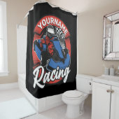 Persoonlijke Go Kart Extreme Racing Karting Race Douchegordijn (In situ)