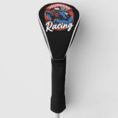 Persoonlijke Go Kart Extreme Racing Karting Race Golfheadcover (Voorkant)