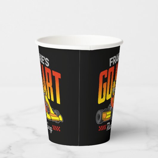 Persoonlijke Go Kart Racing Motorsport Karting Papieren Bekers (Rechts)