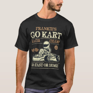 Persoonlijke Go Kart Racing Motorsport Karting T-shirt