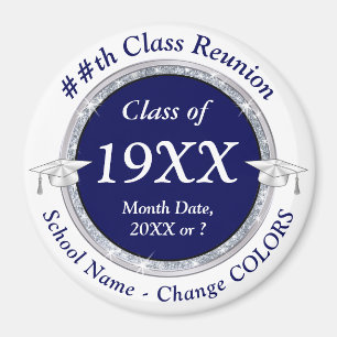 Persoonlijke, goedkope klasjes voor reünie  magneet