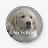 Persoonlijke Golden Retriever Dog Foto en naam
