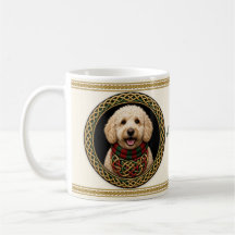Persoonlijke Goldendoodle Kerst hond