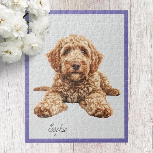 Persoonlijke Goldendoodle Legpuzzel