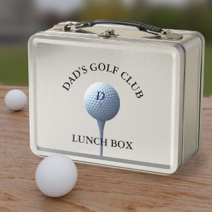Persoonlijke Golf Club Golfing Dad Metal Lunch Box