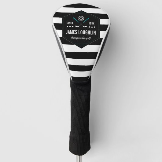 Persoonlijke Golf Club Logo Golfheadcover (Voorkant)