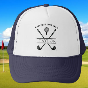 Persoonlijke Golf Club Naam Trucker Pet