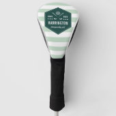 Persoonlijke Golf Clubs Logo Golfheadcover (Voorkant)