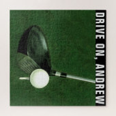 Persoonlijke Golf Legpuzzel (Horizontaal)