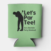 Persoonlijke Golf Thema Kan Koeler (Voorkant)