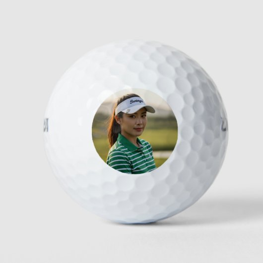 Persoonlijke golfbal met afbeelding Unieke golfacc Golfballen (Voorkant)