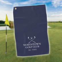 Persoonlijke Golfclub Naam Navy Blauw