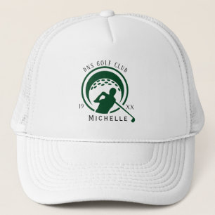 Persoonlijke Golfclubnaam Klassieke Truckerhoed Trucker Pet